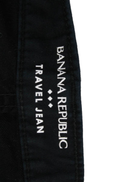 Banana Republic Mens Cropped Ankle Black Jeans Size 32