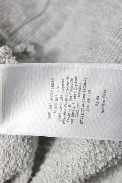 Joie Women Gray Pullover Sweatshirt Crew Neck Long Sleeve Size XS