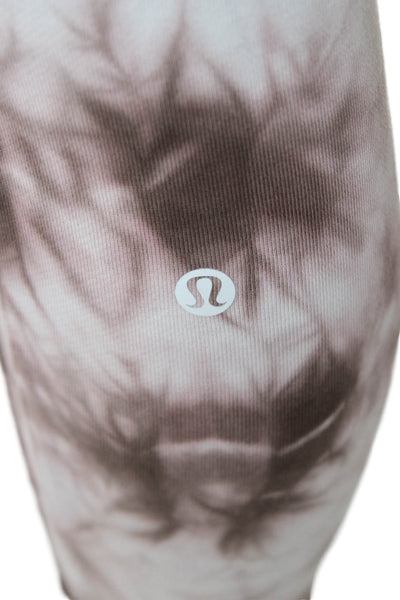 Lululemon Women Jogger Sweatpants Brown Cotton Blend Drawstring Size 0
