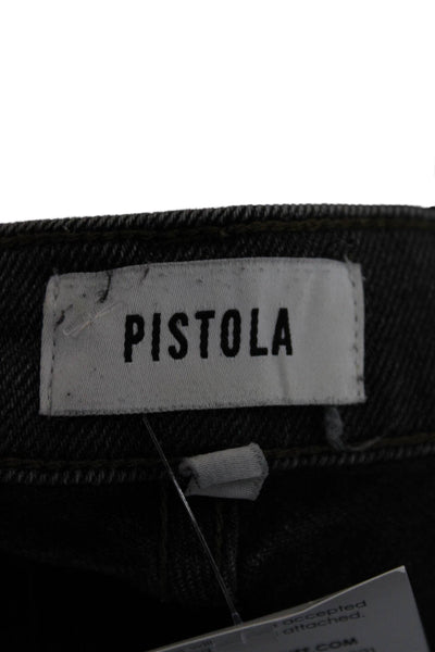 Pistola Womens Flared High Rise Dark Gray Jeans Size 28