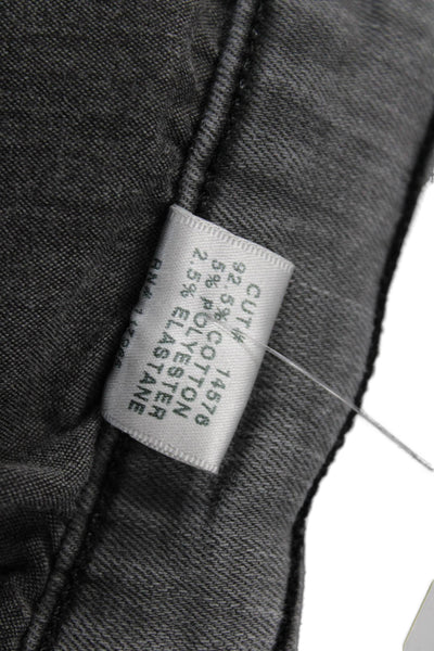 J Brand Womens Skinny Ankle Gray Mid Rise Jeans Size 26