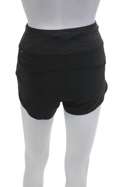 Outdoor Voices Unisex Black Shorts Recycled Polyester Spandex Size S