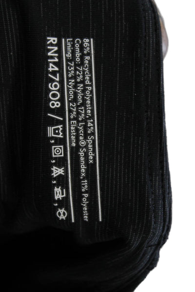 Outdoor Voices Unisex Black Shorts Recycled Polyester Spandex Size S