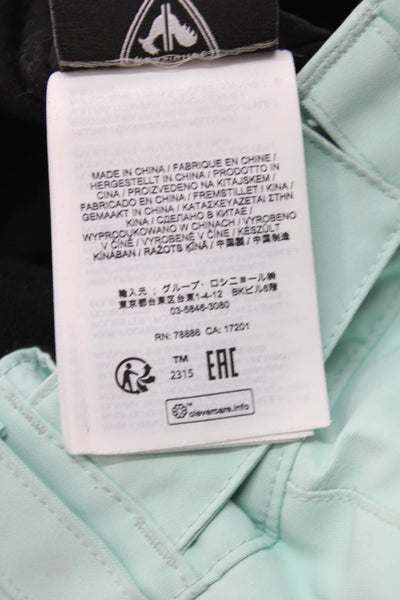 Rossignol Girls Wide-Leg Zippered Winter Ankle Ski Pants Green Size 8