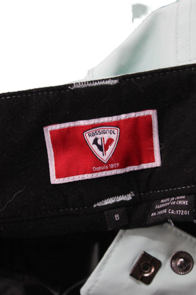 Rossignol Girls Wide-Leg Zippered Winter Ankle Ski Pants Green Size 8