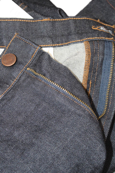 J Brand Mens Cropped Straight Dark Blue Jeans Size 38
