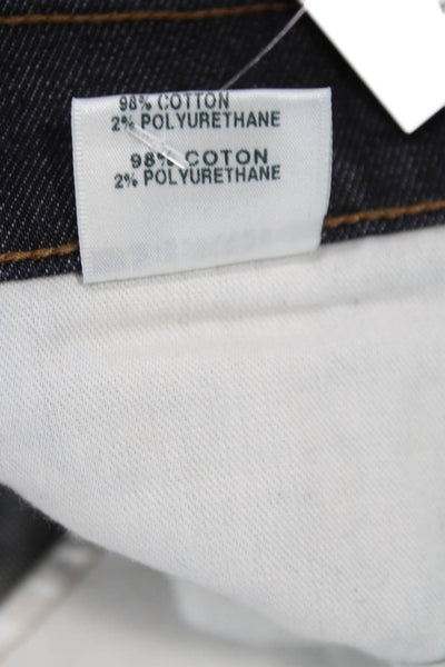 J Brand Mens Cropped Straight Dark Blue Jeans Size 38
