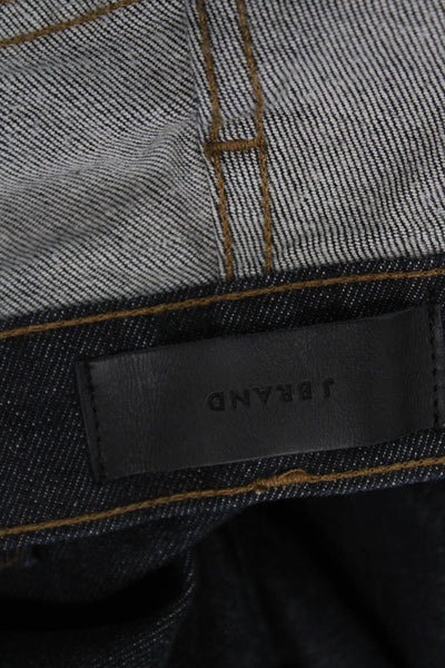 J Brand Mens Cropped Straight Dark Blue Jeans Size 38