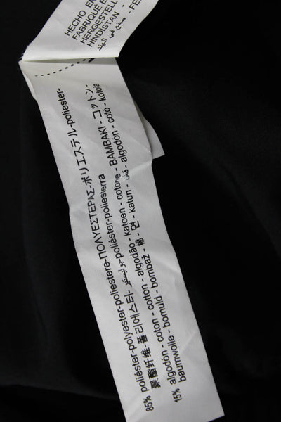 Zara Women A-Line Mini Black Dress Size S