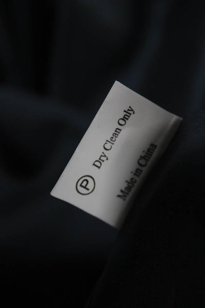 Celine K Womens Fit & Flare Shirt Dress Black Short Sleeve Collared Size 0