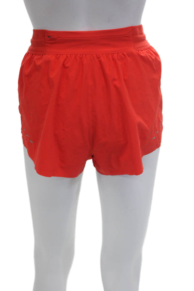 Nike Unisex Red Sports Nylon Blend Shorts Size XS
