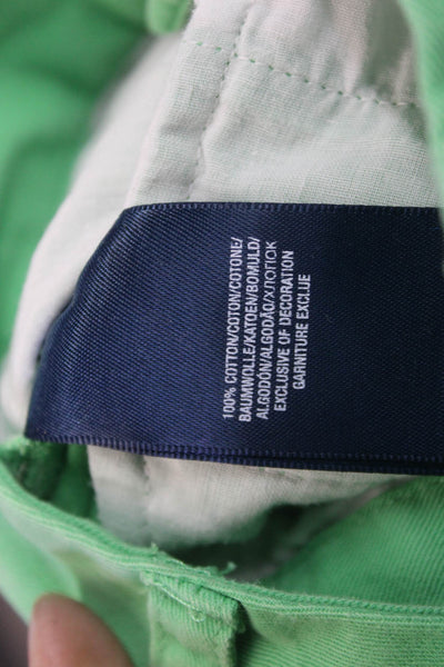 Polo Ralph Lauren Boys Cotton Chino Shorts Green Size 12