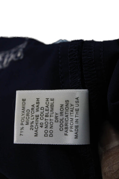 uomosport Mens Sports Shorts Dark Blue Polyamide Lycra Size L