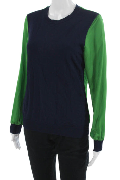3.1 Phillip Lim for Target Women Dark Blue Pullover Sweater Long Sleeve Size S
