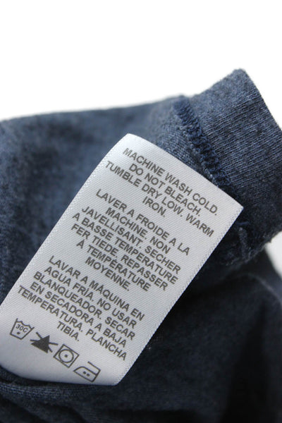 Velvet by Graham & Spencer Mens Band Long Sleeve Dark Blue T Shirt Size XL