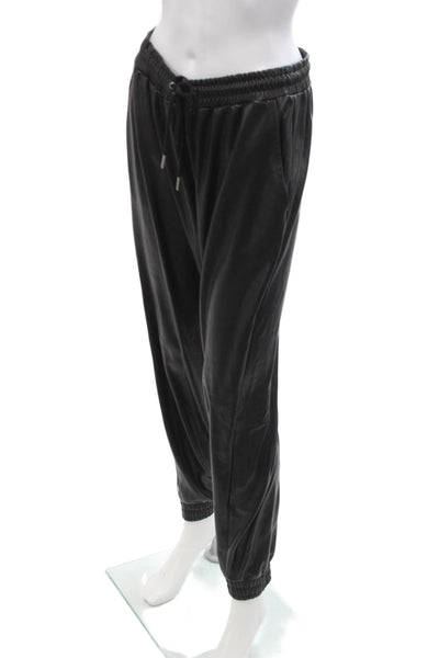 Bagatelle Unisex Jogger Pants Black Drawstring 90s Size M