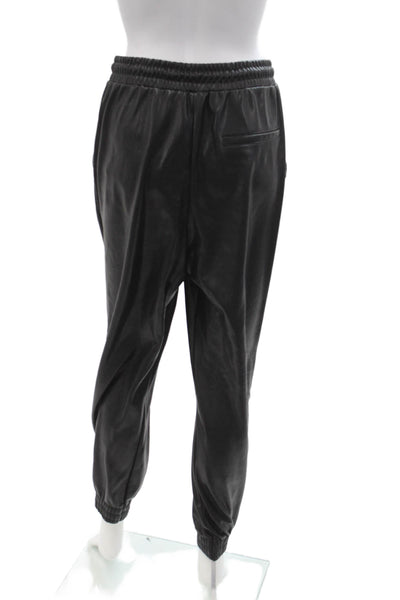 Bagatelle Unisex Jogger Pants Black Drawstring 90s Size M