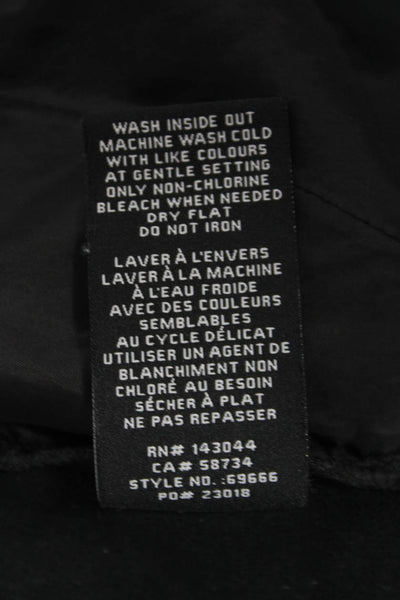 Bagatelle Unisex Jogger Pants Black Drawstring 90s Size M