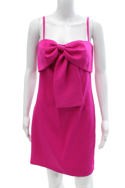 Trina Trina Turk Womens Pink Sleeveless Mini Shift Dress Size 6