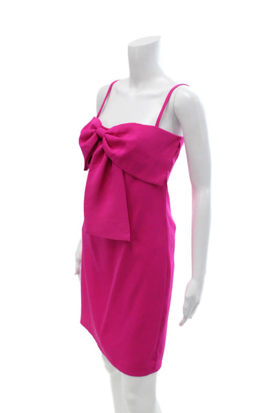 Trina Trina Turk Womens Pink Sleeveless Mini Shift Dress Size 6