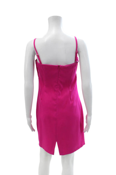 Trina Trina Turk Womens Pink Sleeveless Mini Shift Dress Size 6
