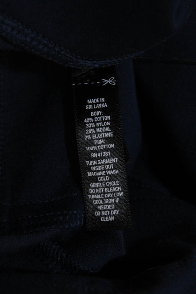 RLX Ralph Lauren Womens Ankle Cropped Dark Blue Pants Size 2