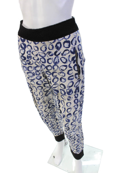 Jonathan Cohen Women Jogger Pants Beige Cotton Size L