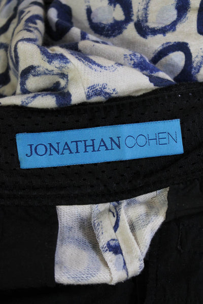 Jonathan Cohen Women Jogger Pants Beige Cotton Size L