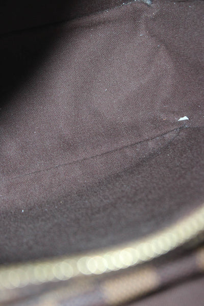 Louis Vuitton Unisex Adults Coated Canvas Damier Naviglio Shoulder Bag Brown