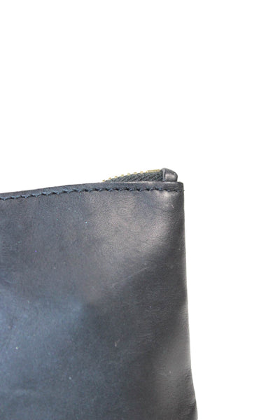 Givenchy Womens Leather Basic Rectangular Pouch Black