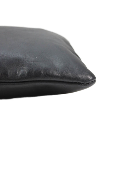 Givenchy Womens Leather Basic Rectangular Pouch Black