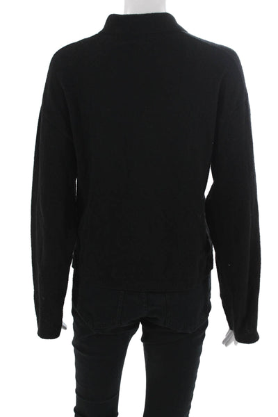 Stockholm Atelier & Other Stories Women Black Polo Tencel Size XS