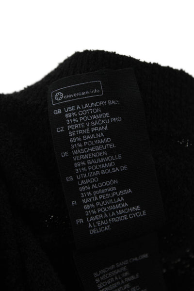 Stockholm Atelier & Other Stories Women Black Polo Tencel Size XS