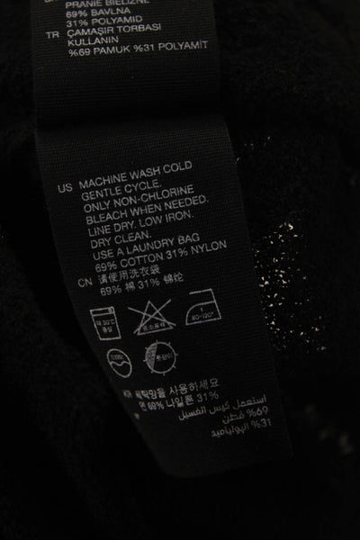 Stockholm Atelier & Other Stories Women Black Polo Tencel Size XS