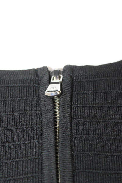 Lauren Ralph Lauren Unisex Black 100% Merino Wool Full Zip Cardigan Size 1X