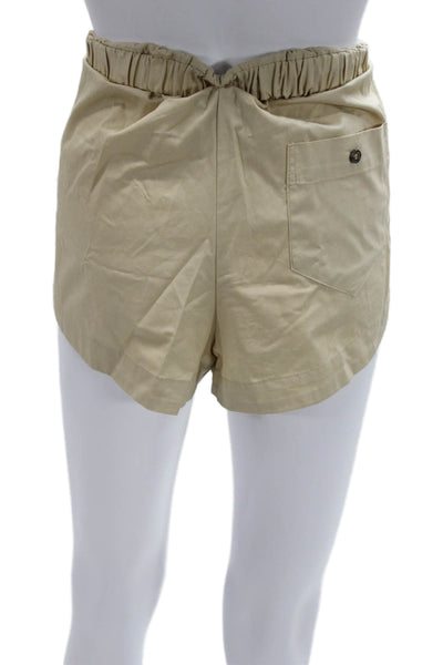 Zara Unisex Boxer Shorts Beige 100% Cotton Solid Size S