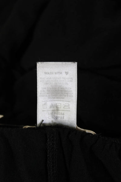 Eberjey Unisex Black Sweatpants Modal Spandex Inseam 30 Size L