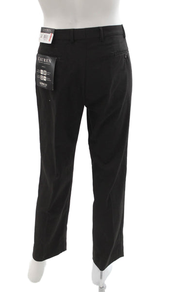 Lauren Ralph Lauren Mens Dress Pants Black Buckle Size 36