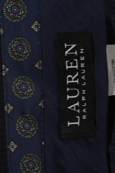 Lauren Ralph Lauren Mens Dress Pants Black Buckle Size 36