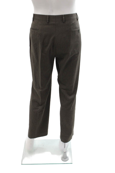 Lauren Ralph Lauren Mens Dress Pants Brown Big Tall Size 38