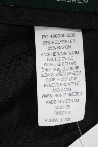 Lauren Ralph Lauren Mens Dress Pants Brown Big Tall Size 38