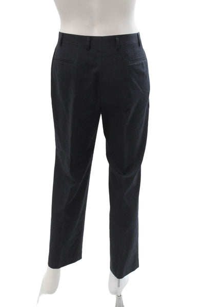Lauren Ralph Lauren Mens Dress Pants Dark Blue Button Size 35
