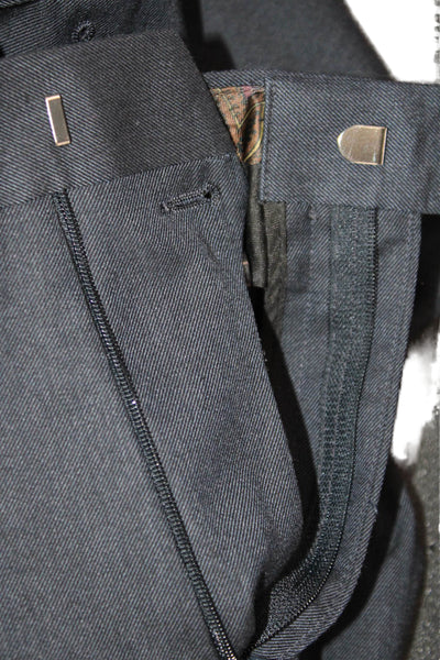 Lauren Ralph Lauren Mens Dress Pants Dark Blue Button Size 35