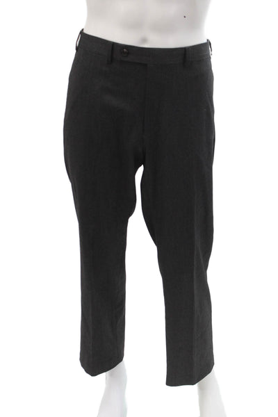 Lauren Ralph Lauren Mens Dark Gray Dress Pants Big and Tall Size 35