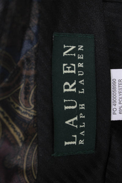 Lauren Ralph Lauren Mens Dark Gray Dress Pants Big and Tall Size 35