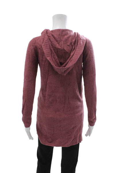 Barefoot Dreams® Unisex Purple Long Sleeve Cardigan Sweater Size XS