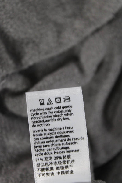 Barefoot Dreams Womens Cardigan Hoodie Gray Long Sleeve Size S