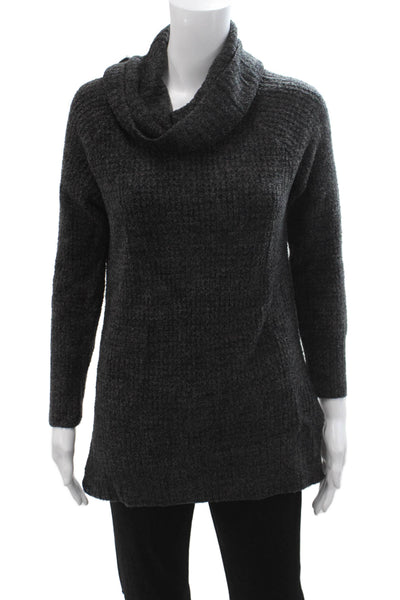Barefoot Dreams® Unisex Pullover Dark Gray Sweater Size XS