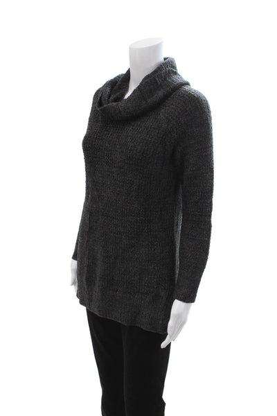 Barefoot Dreams® Unisex Pullover Dark Gray Sweater Size XS