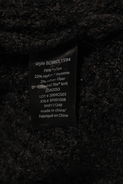 Barefoot Dreams® Unisex Pullover Dark Gray Sweater Size XS